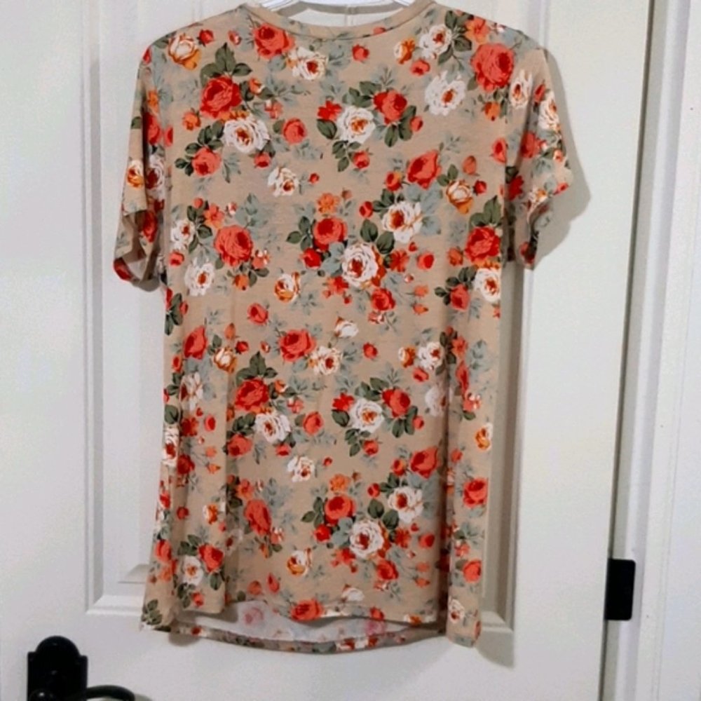 PS Kate Floral tee Sequin - Picture 2 of 3